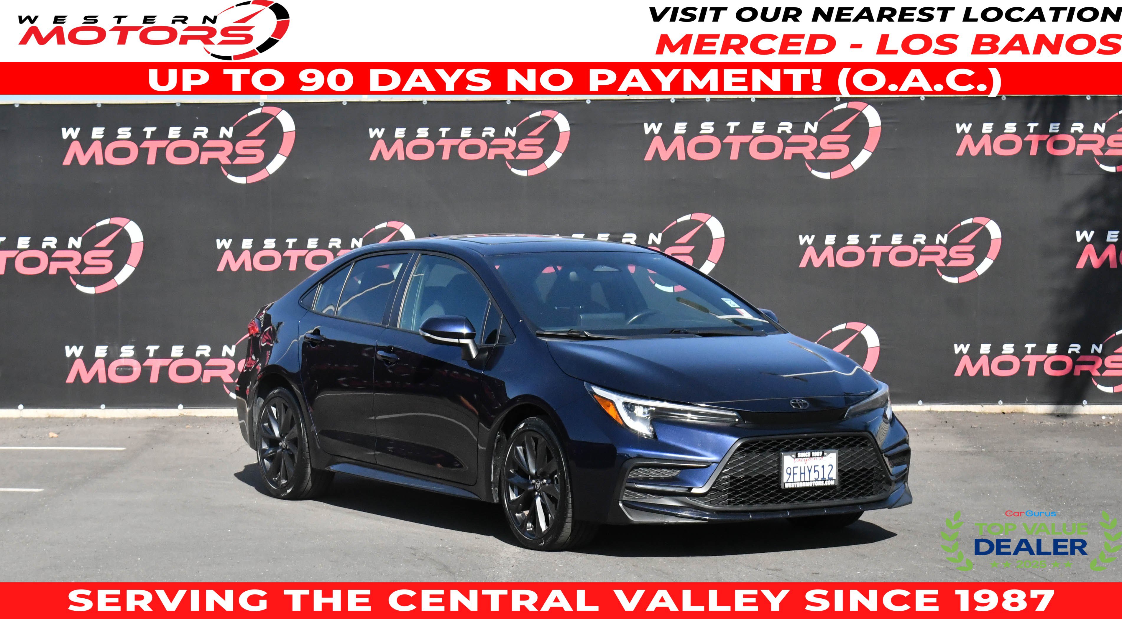 Used 2023 Toyota Corolla SE w/ SE Premium Package FWD image 1