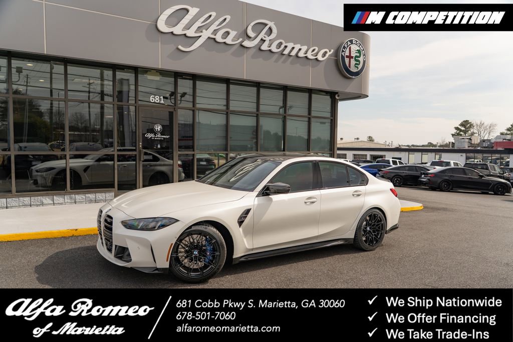 Used 2025 BMW M3 Competition w/ M Carbon Exterior Package video 1