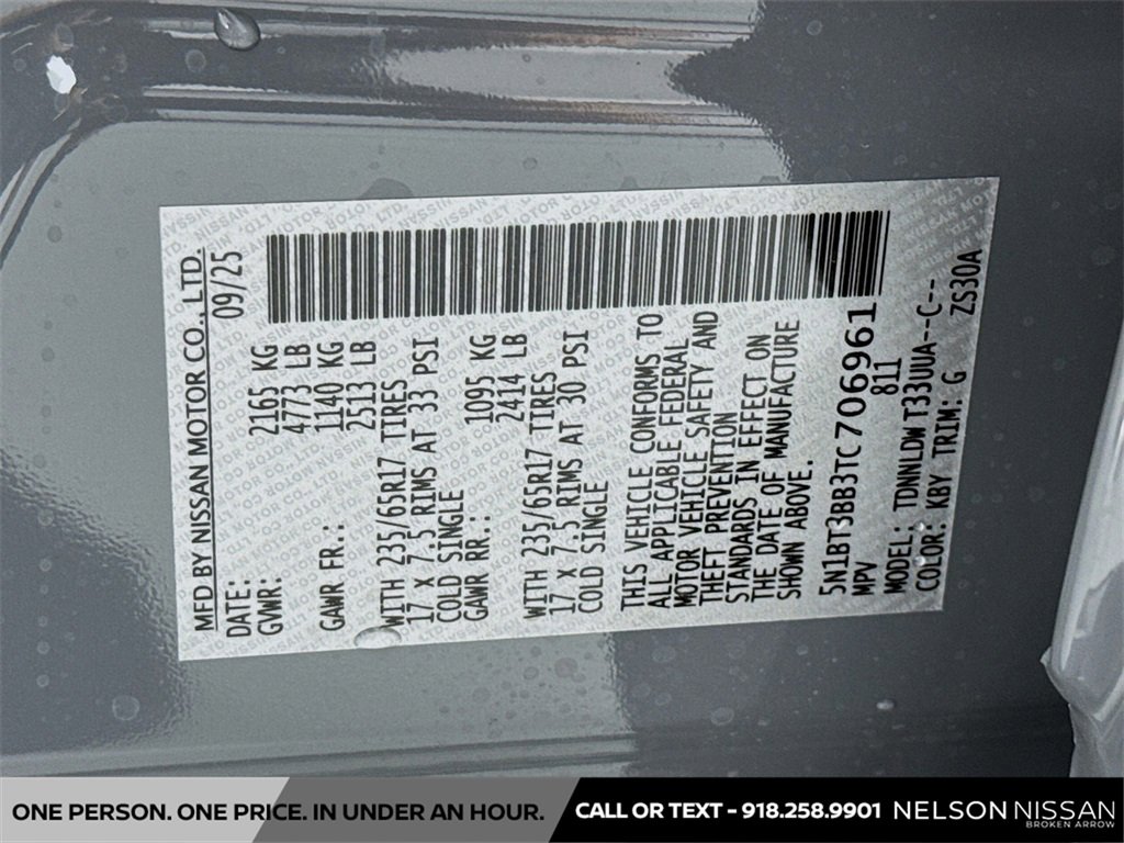 New 2026 Nissan Rogue SV image 30