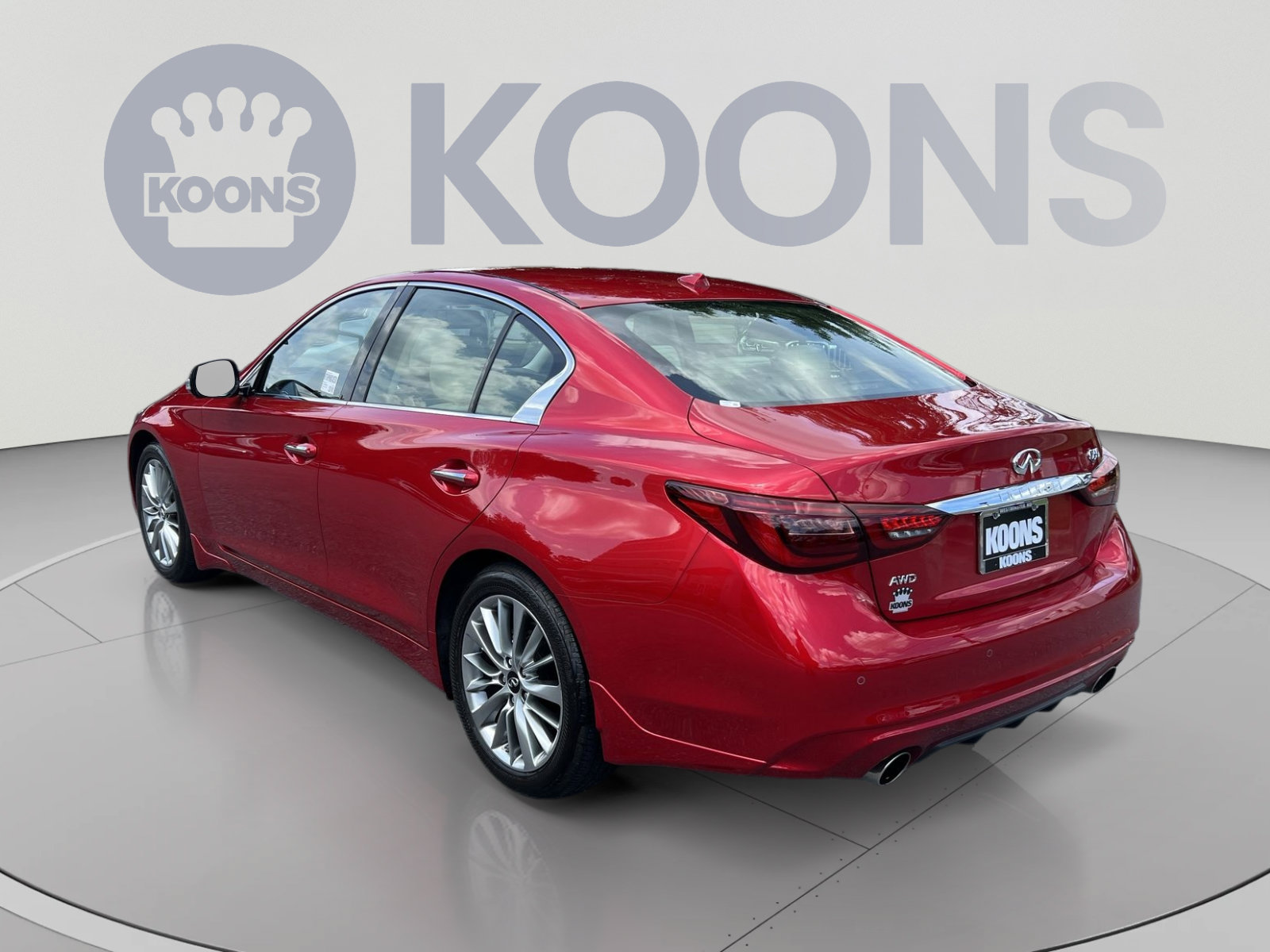 Used 2022 INFINITI Q50 Luxe w/ Cargo Package AWD/4WD image 4