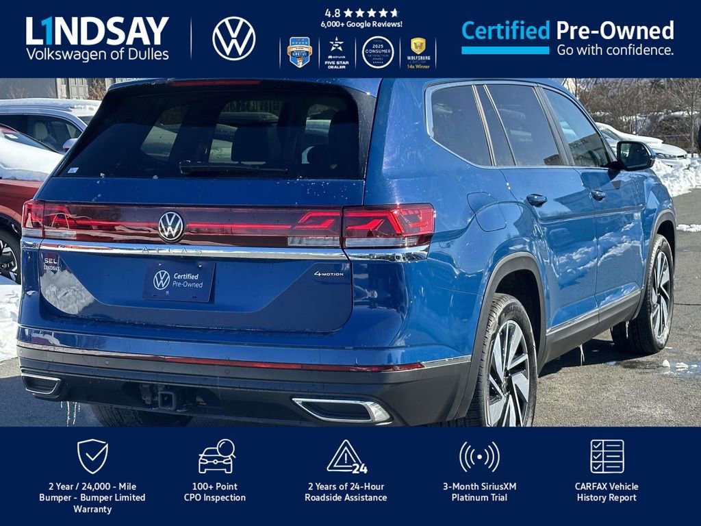 Used 2025 Volkswagen Atlas SEL image 7