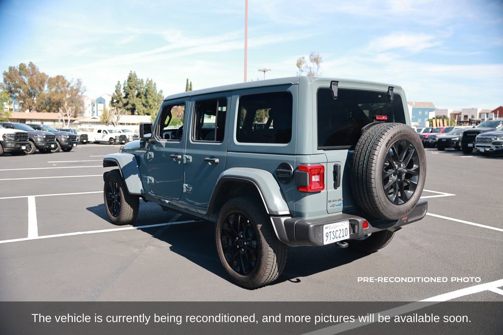 Used 2025 Jeep Wrangler Sahara 4xe w/ Safety Group image 3
