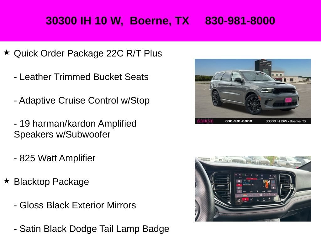 Used 2022 Dodge Durango R/T AWD/4WD image 20