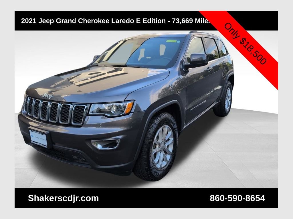 Used 2021 Jeep Grand Cherokee Laredo image 1