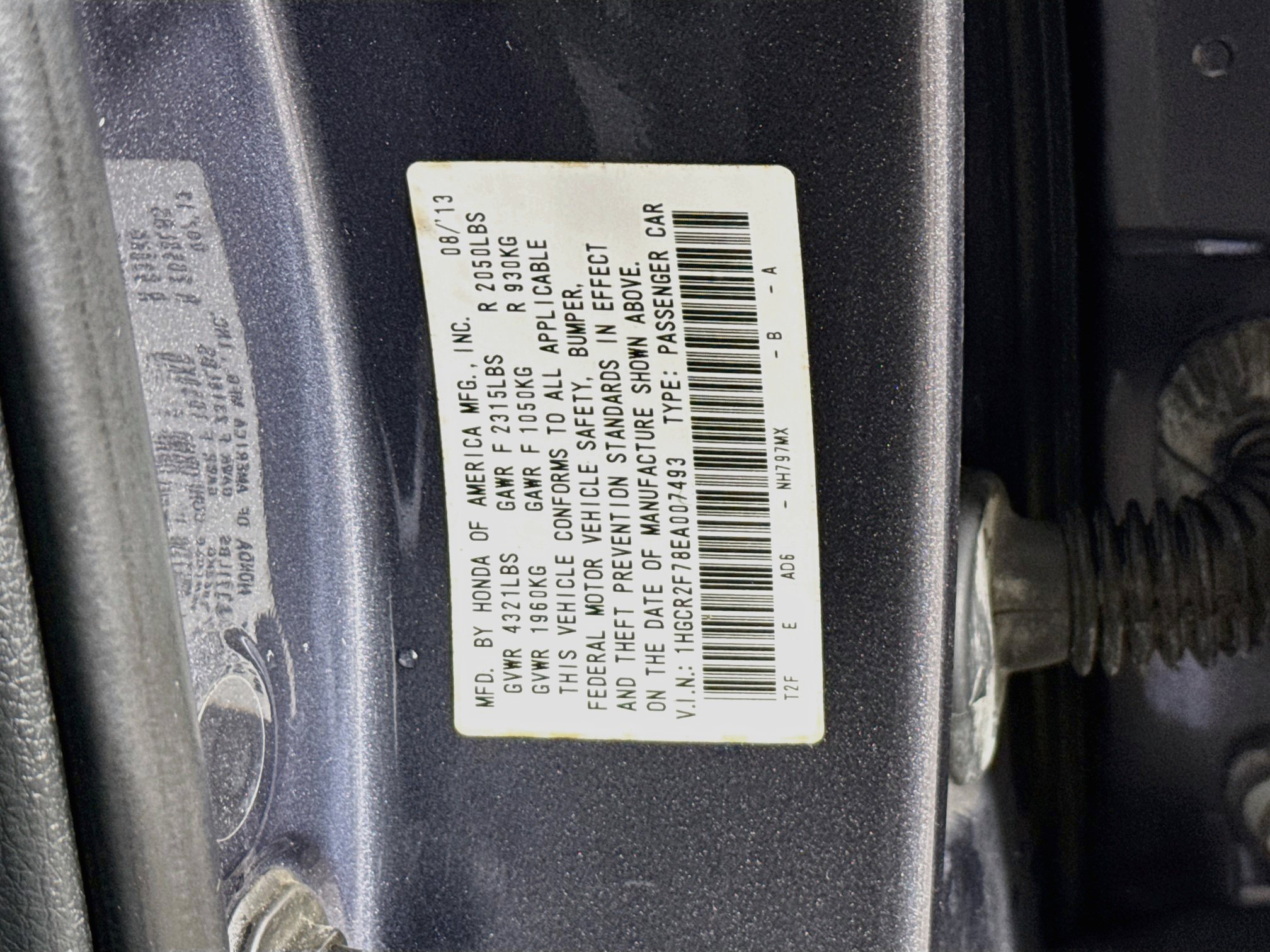 Used 2014 Honda Accord EX image 37