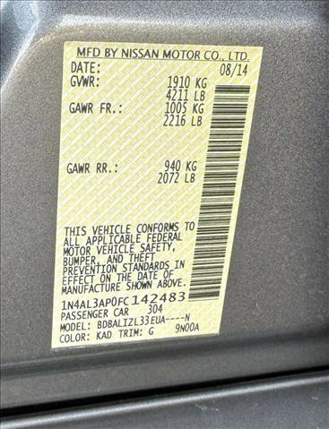 Used 2015 Nissan Altima 2.5 SV image 21