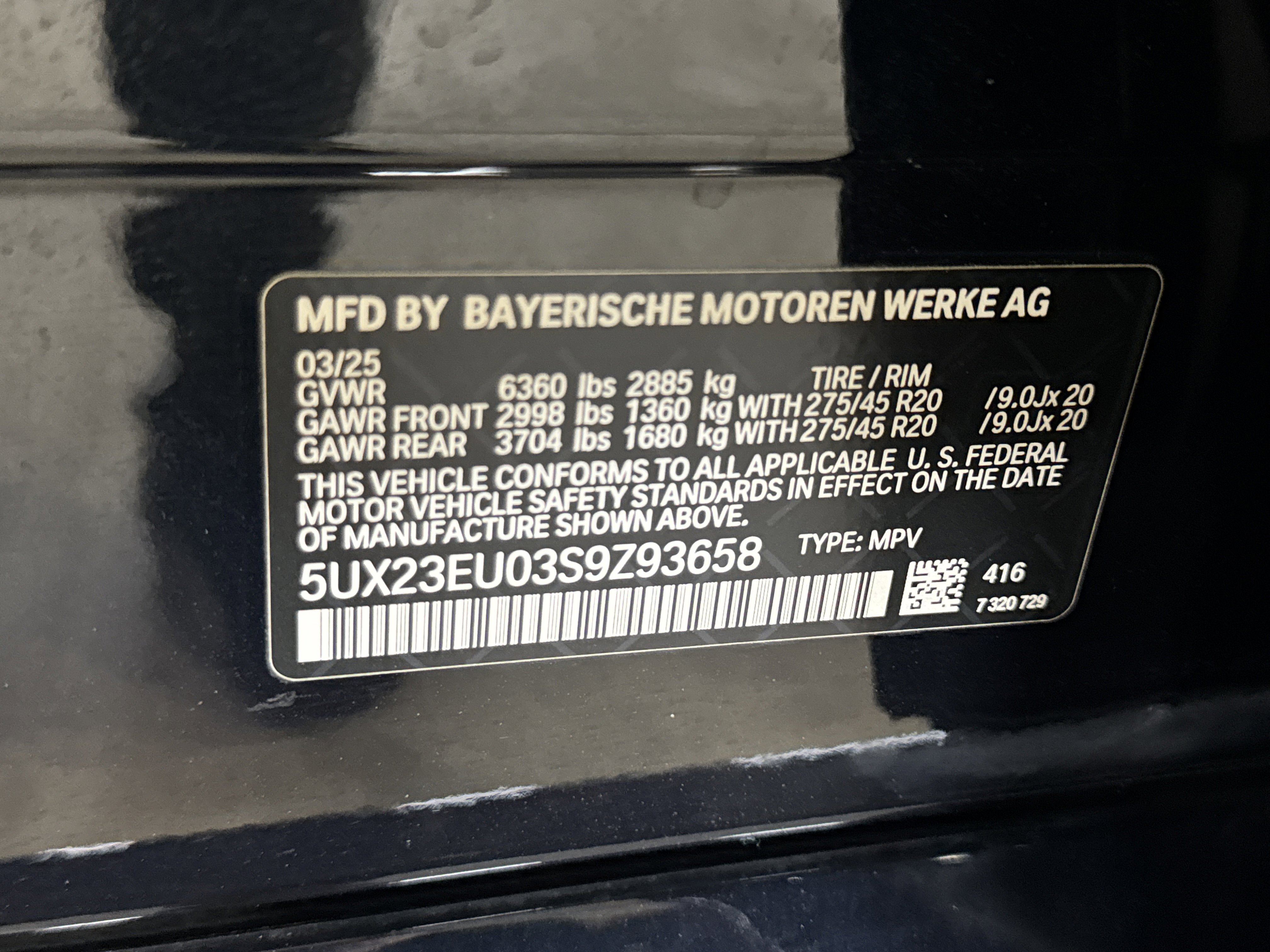 Used 2025 BMW X5 xDrive40i w/ M Sport Package image 38