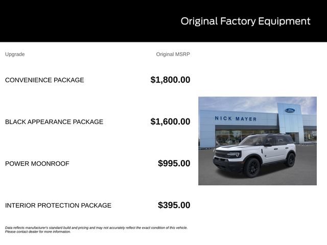 New 2026 Ford Bronco Sport Big Bend w/ Convenience Package AWD/4WD image 9