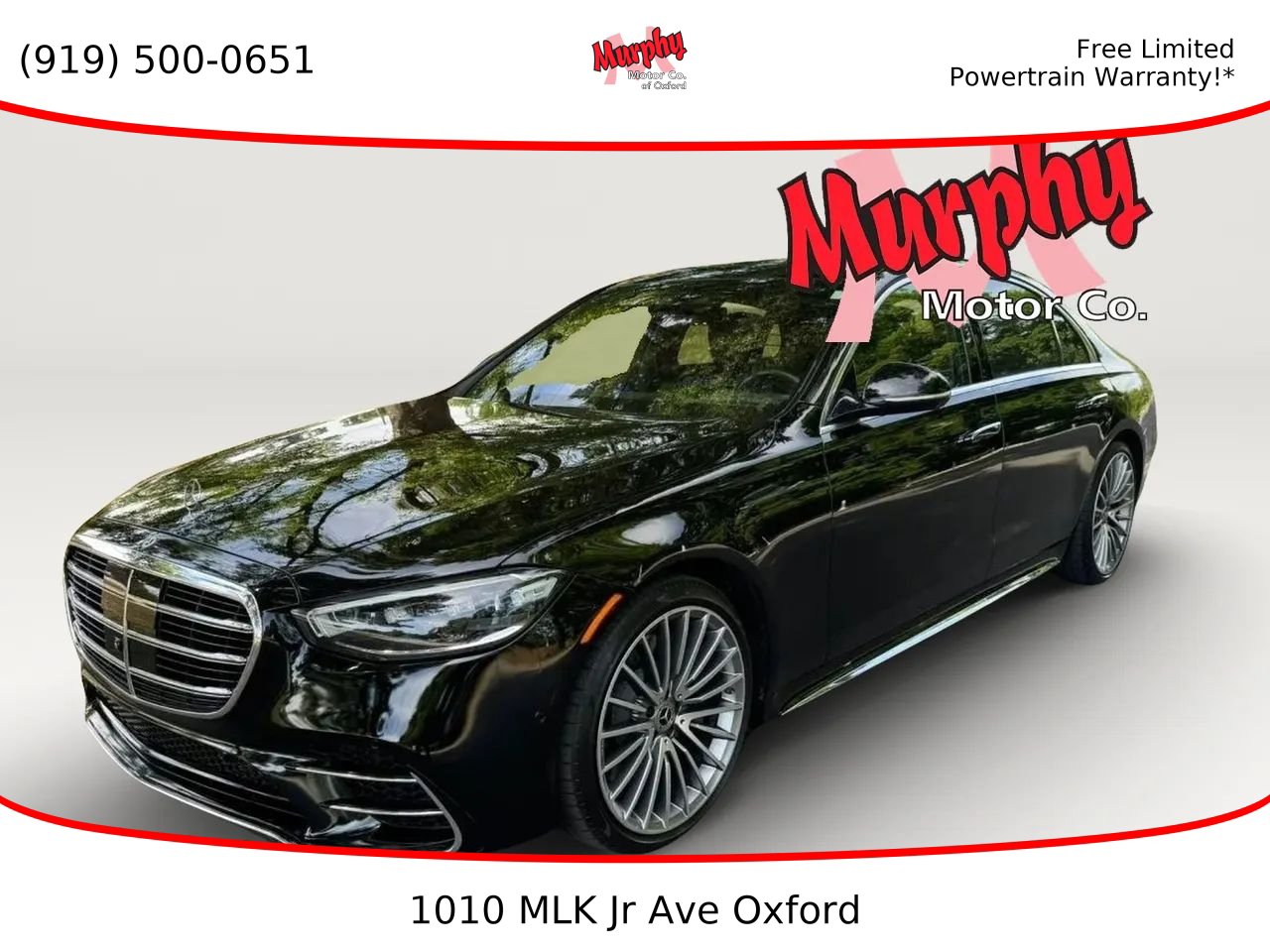Used 2021 Mercedes-Benz S 580 4MATIC Sedan w/ AMG Line image 1