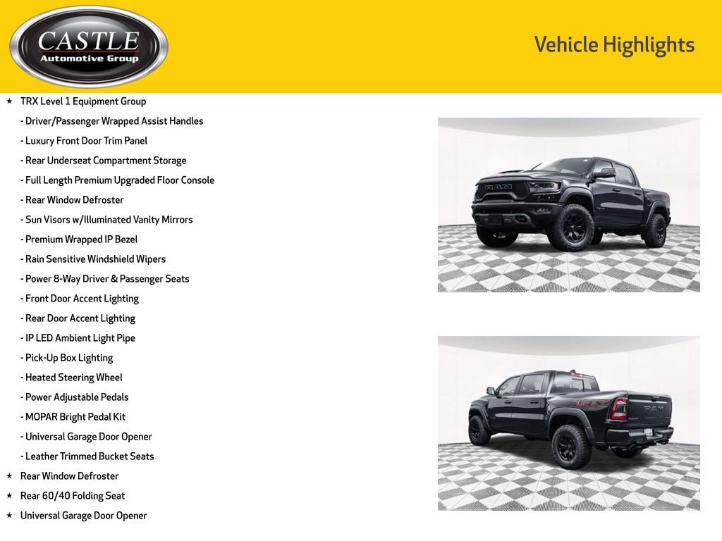 Used 2024 RAM 1500 TRX w/ TRX Level 1 Equipment Group image 4