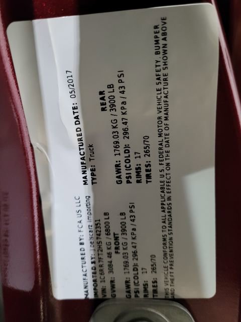 Used 2017 RAM 1500 ST w/ SXT Appearance Group image 37