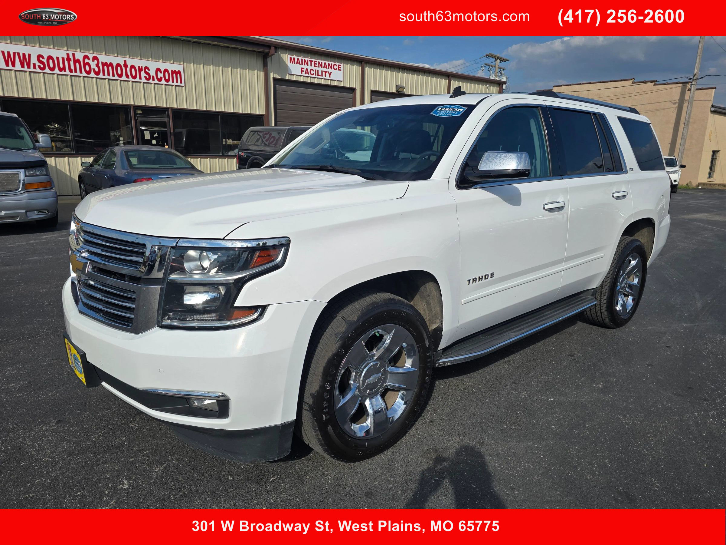 Used 2015 Chevrolet Tahoe LTZ w/ Max Trailering Package image 1