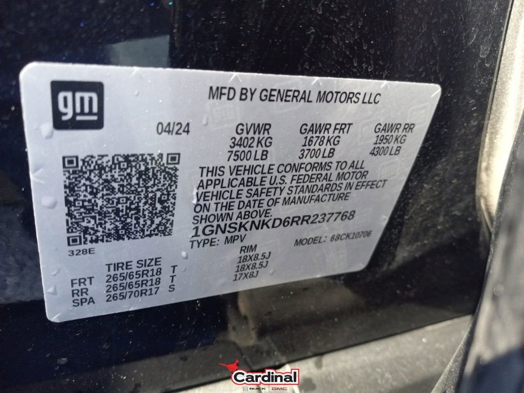 Used 2024 Chevrolet Tahoe LT image 43