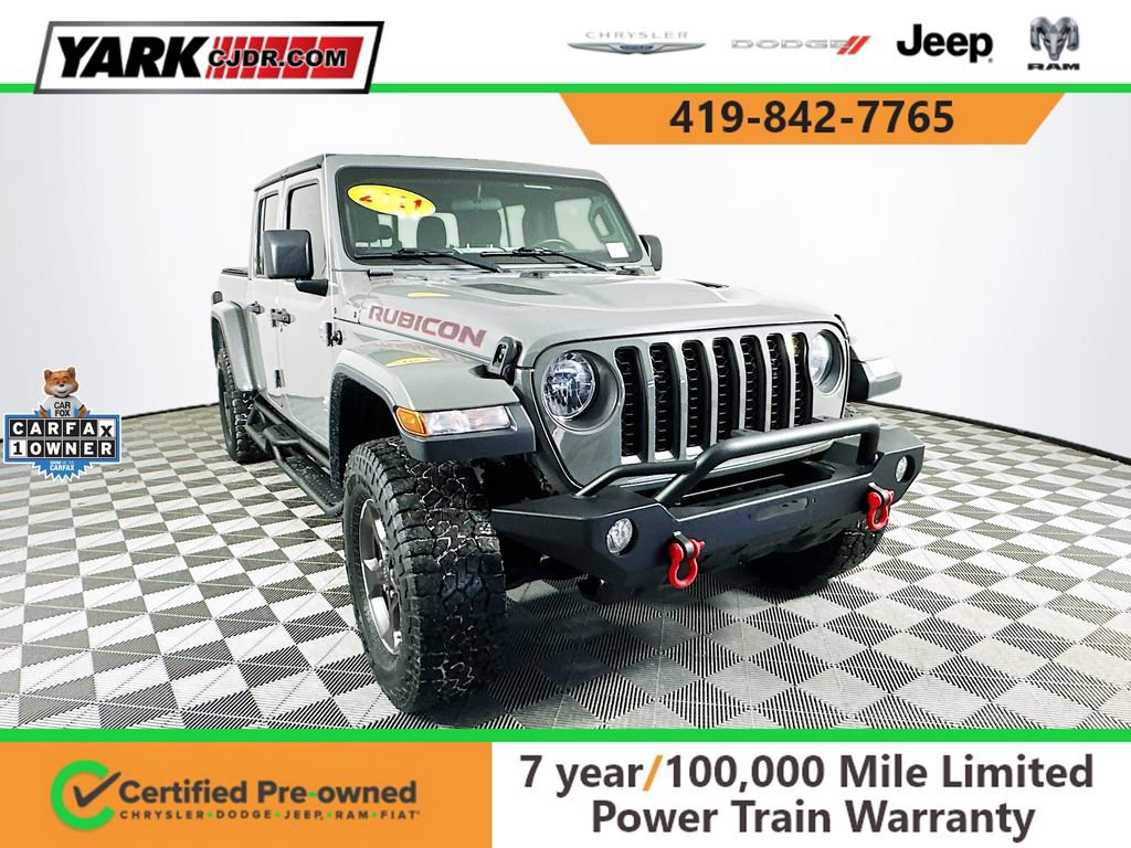 Certified 2021 Jeep Gladiator Rubicon w/ Cold Weather Group
