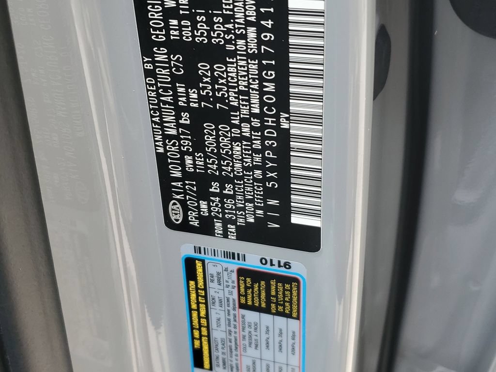 Used 2021 Kia Telluride EX w/ EX Premium Package AWD/4WD image 31