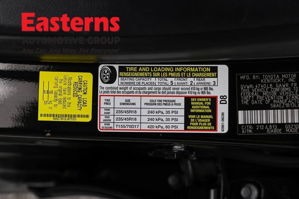 Used 2020 Lexus ES 350 w/ Accessory Package FWD image 39