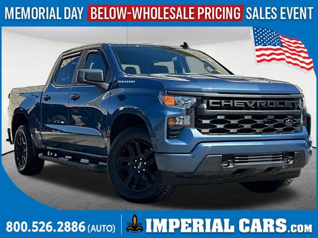 Used 2024 Chevrolet Silverado 1500 Custom AWD/4WD image 1