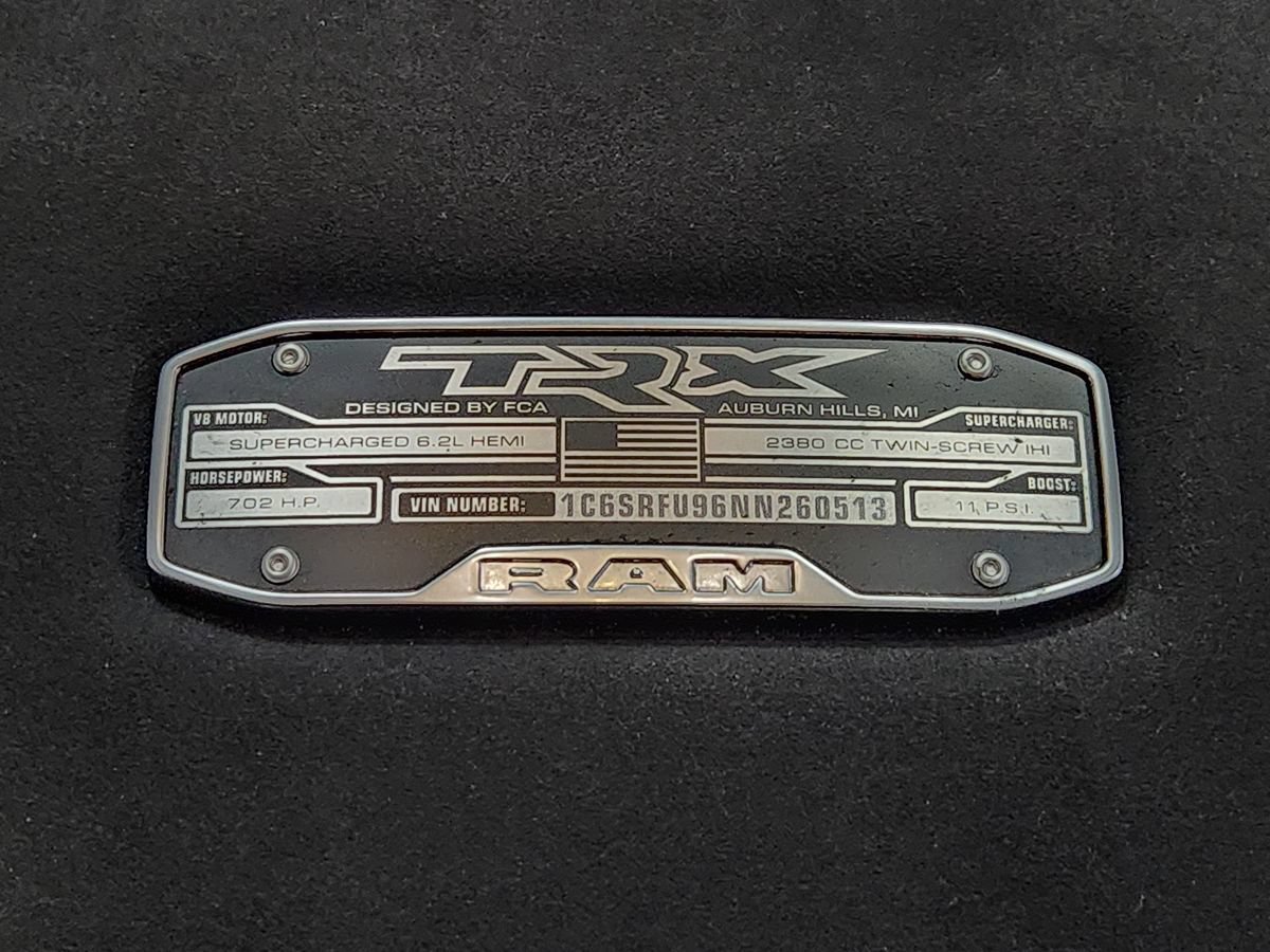 Used 2022 RAM 1500 TRX w/ TRX Level 1 Equipment Group AWD/4WD image 43