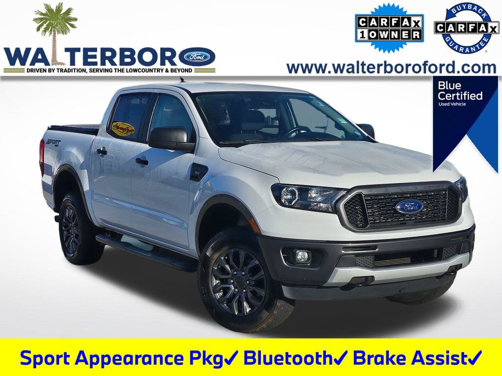 Certified 2020 Ford Ranger XLT w/ Equipment Group 301A Mid image 1