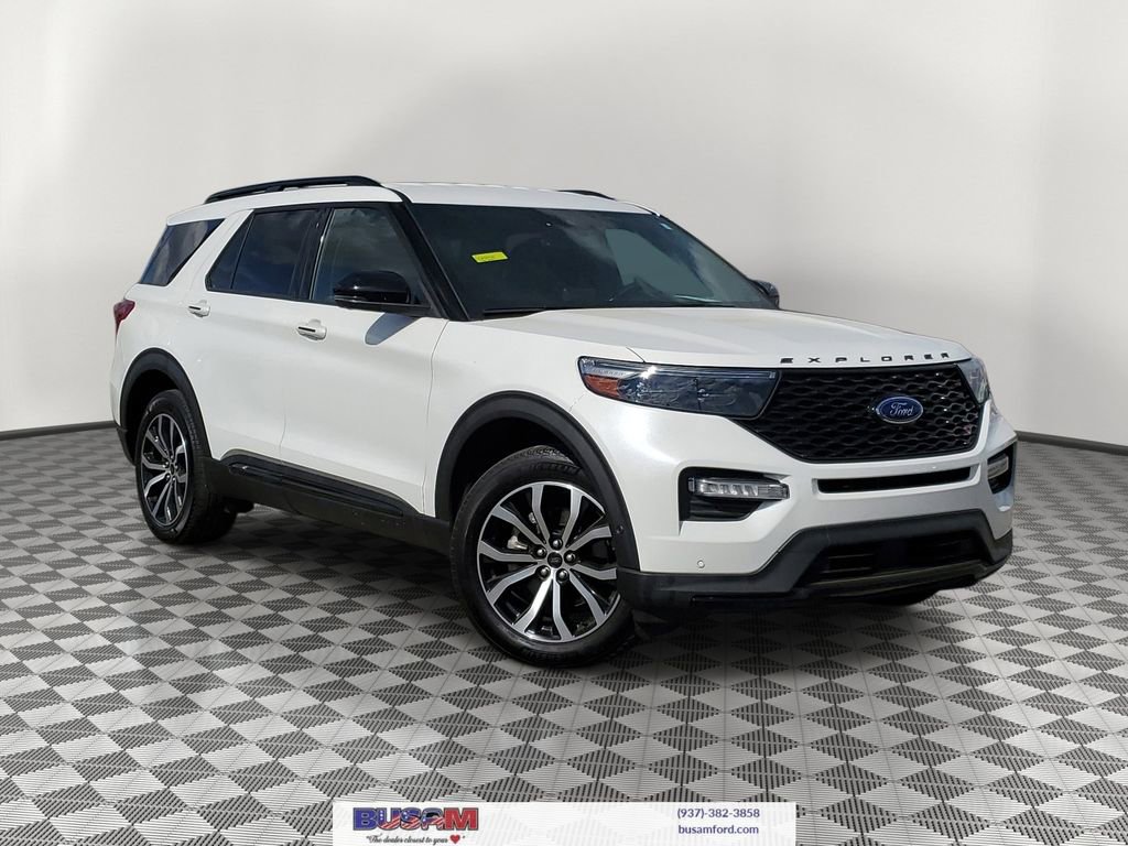 Certified 2020 Ford Explorer ST w/ Premium Technology Package AWD/4WD image 1