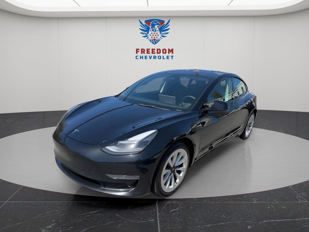 Used 2022 Tesla Model 3 Long Range AWD/4WD image 1