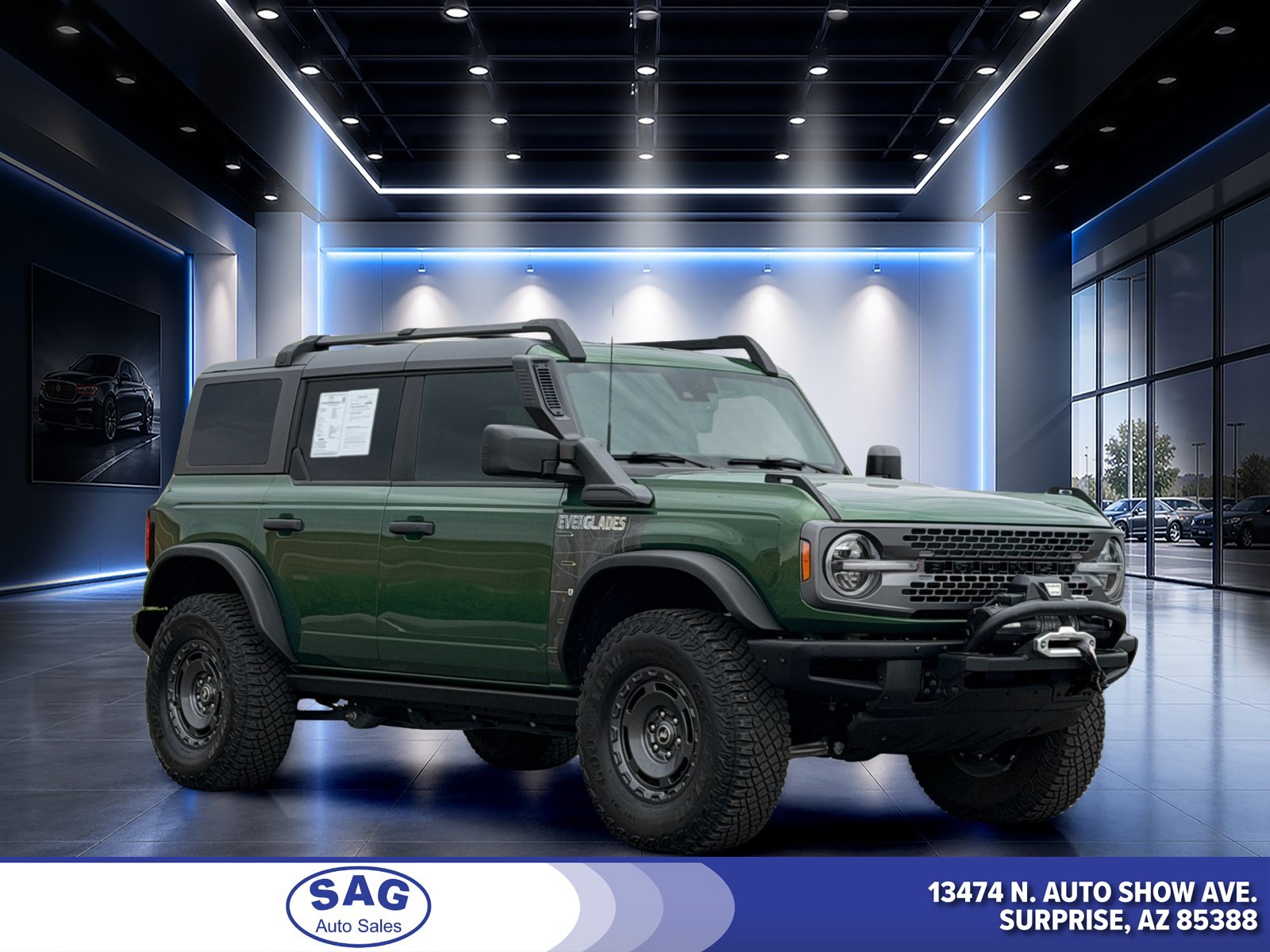 Used 2024 Ford Bronco Everglades AWD/4WD video 1