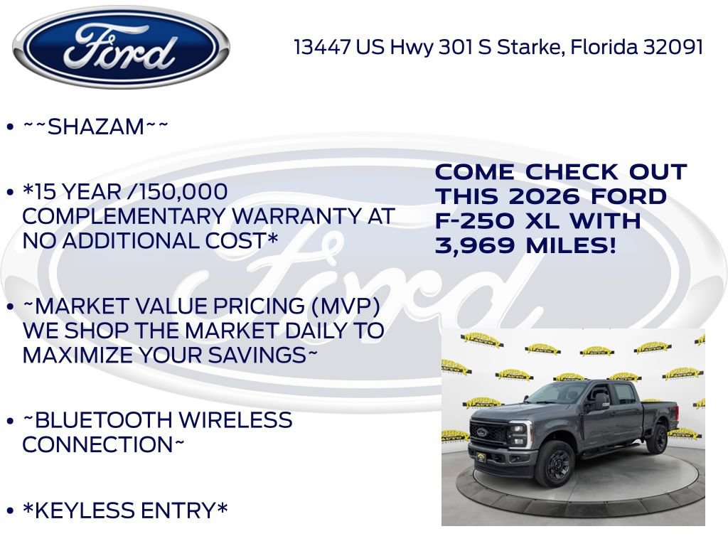 New 2026 Ford F250 XL w/ STX Appearance Package AWD/4WD image 5