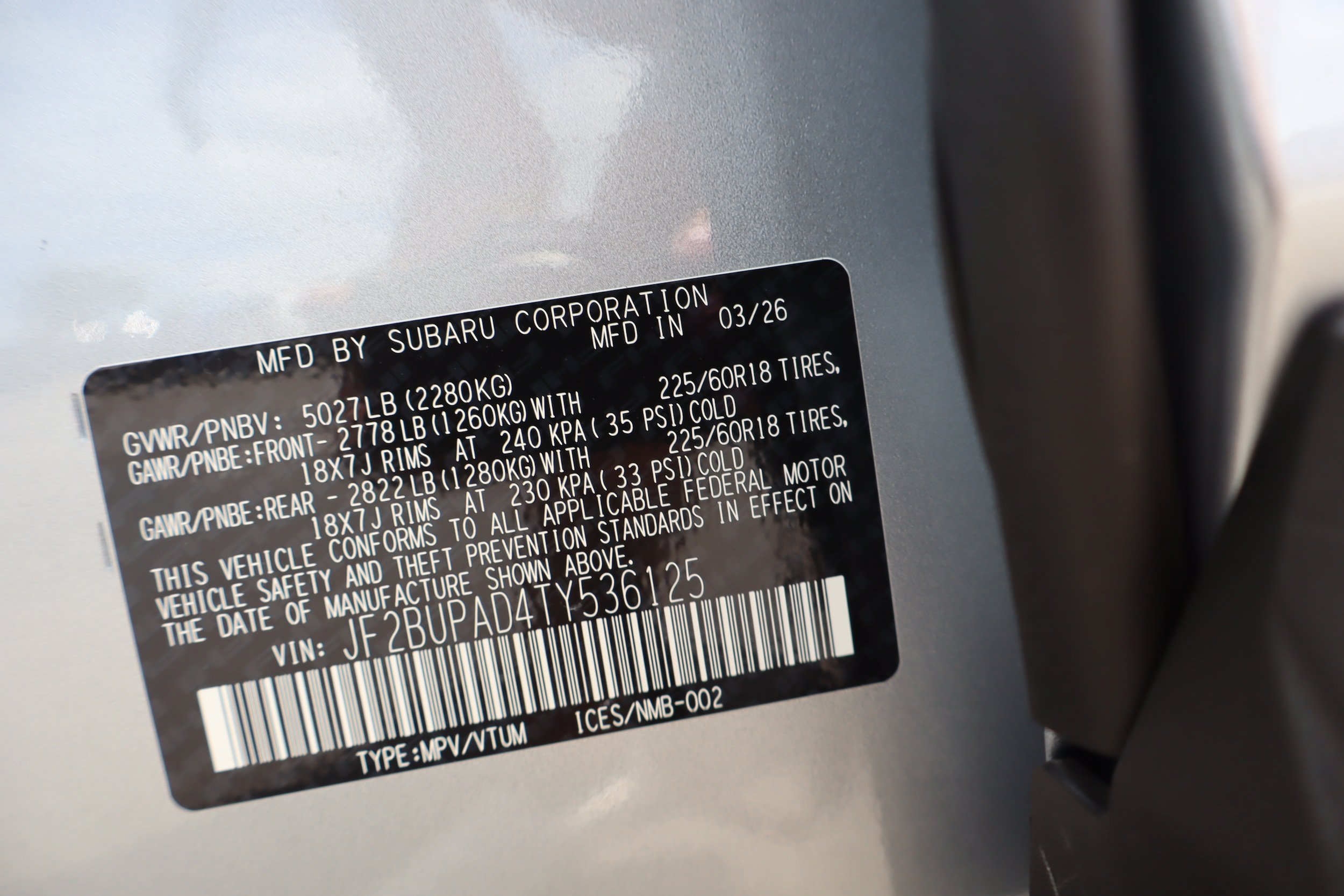 New 2026 Subaru Outback Premium AWD/4WD image 21