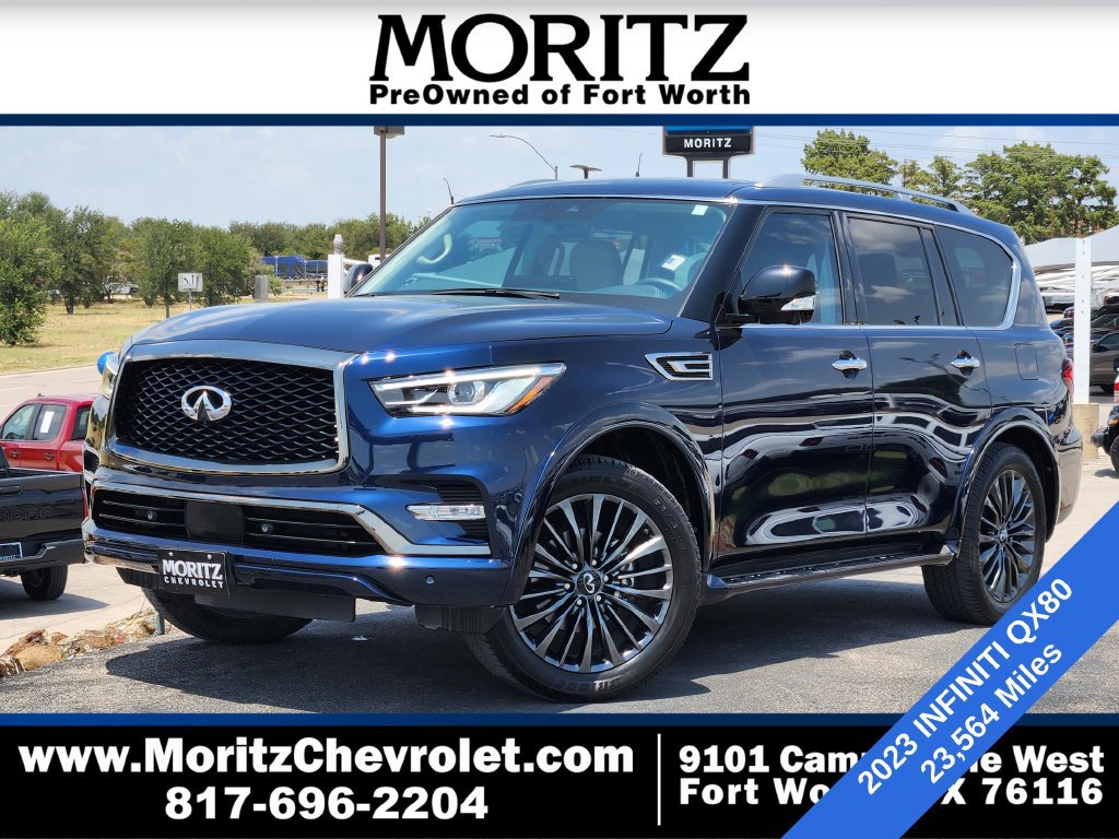 Used 2023 INFINITI QX80 Premium Select w/ Cargo Package RWD image 1