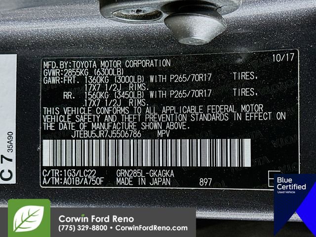 Used 2018 Toyota 4Runner TRD Off-Road Premium w/ Convenience Package image 36