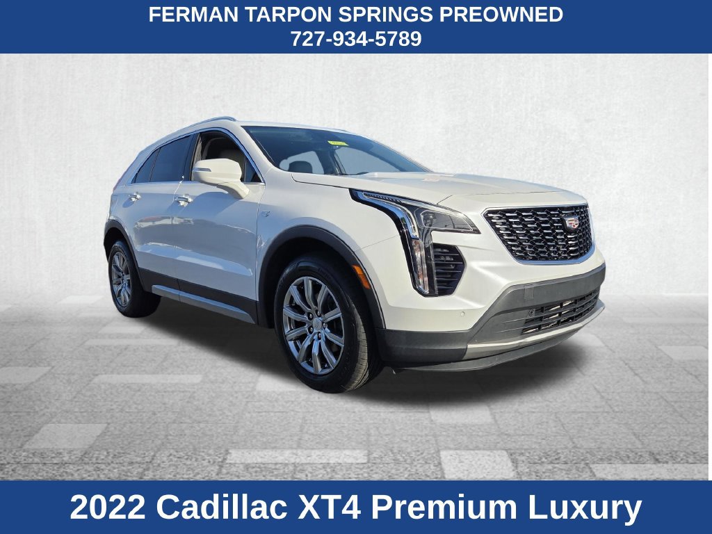 Certified 2022 Cadillac XT4 Premium Luxury w/ Safety Alert Package FWD image 1
