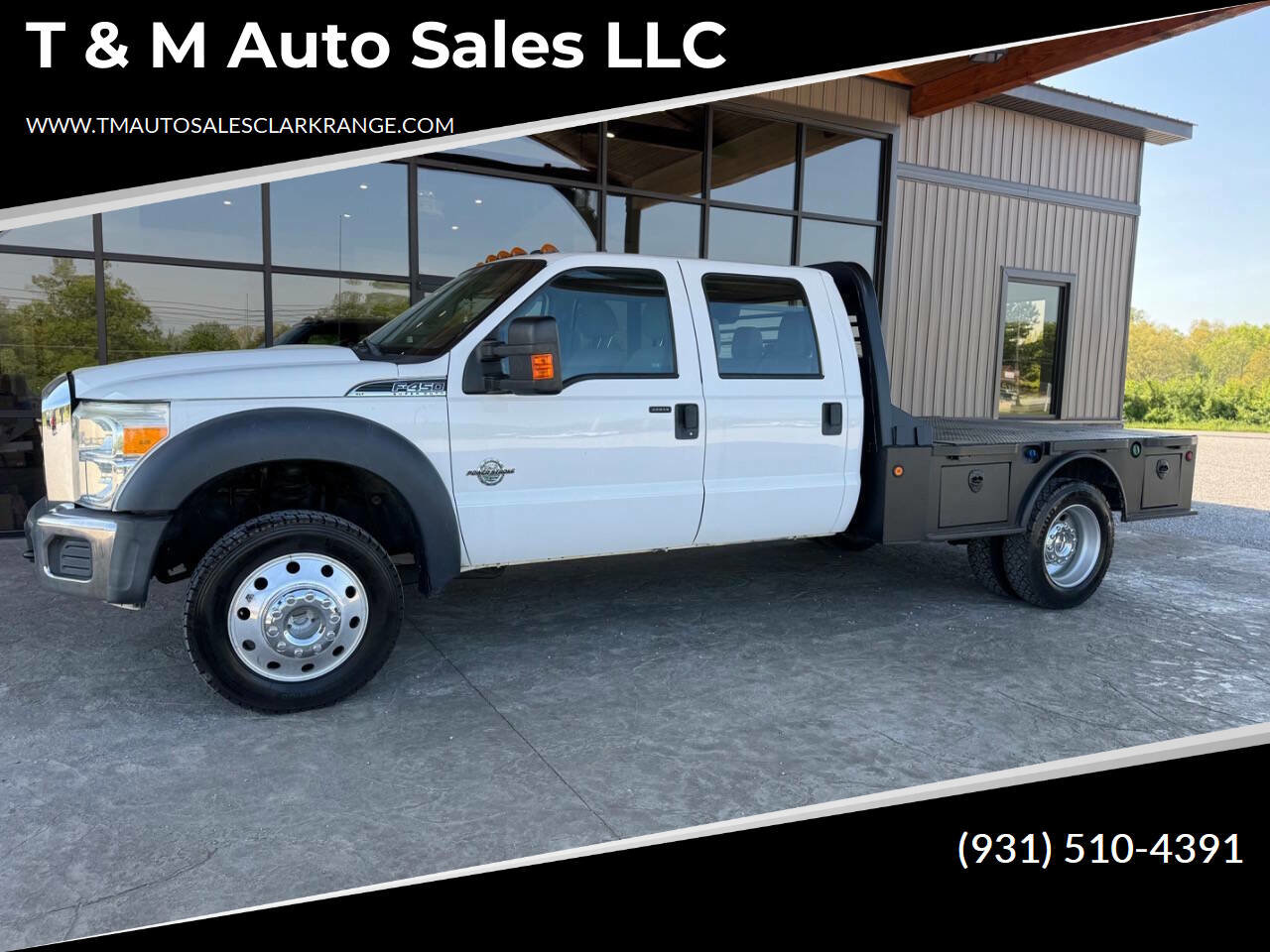 Used 2016 Ford F450 XLT w/ XLT Interior Package AWD/4WD image 1