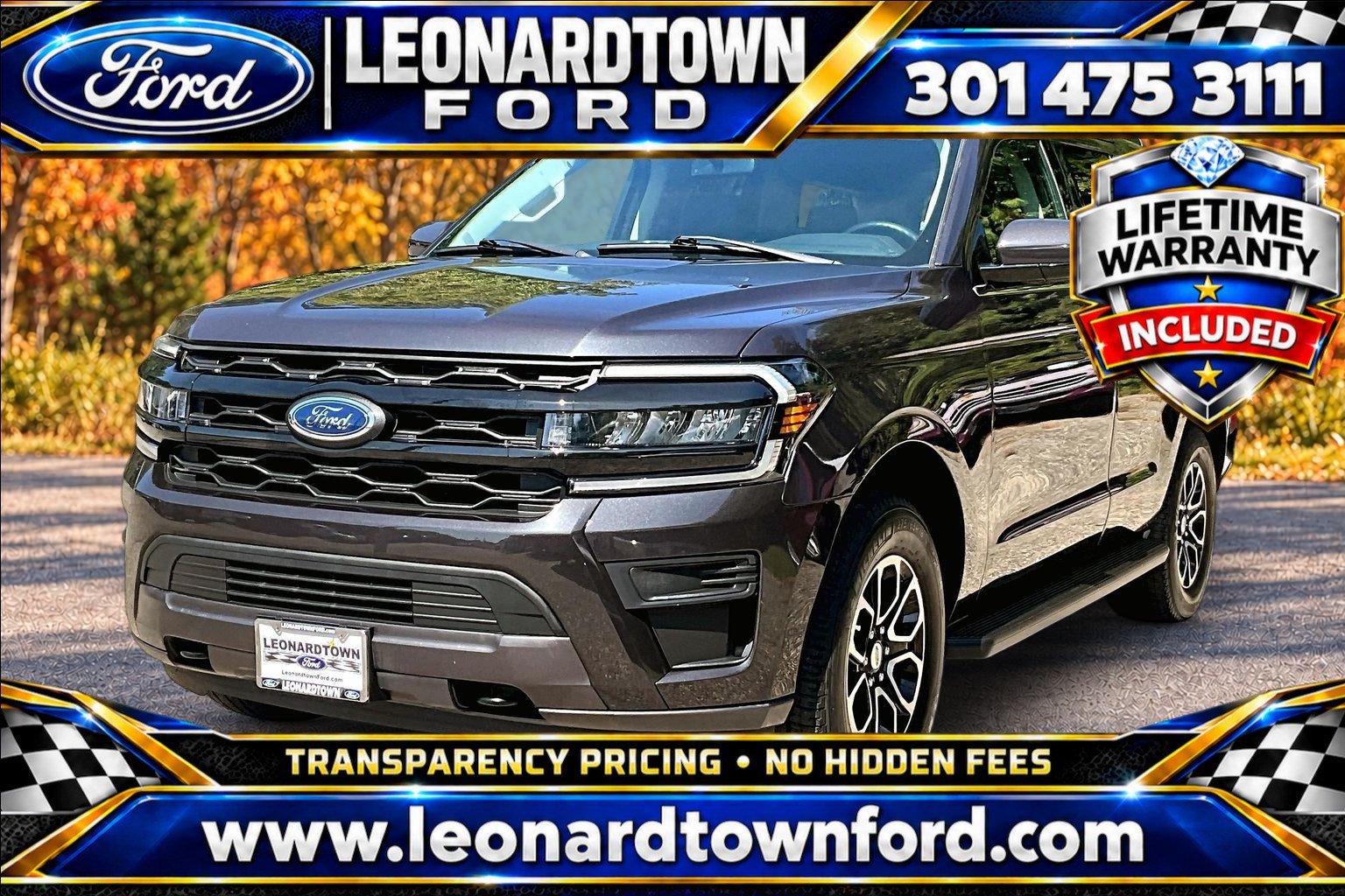 Certified 2024 Ford Expedition XLT AWD/4WD image 1
