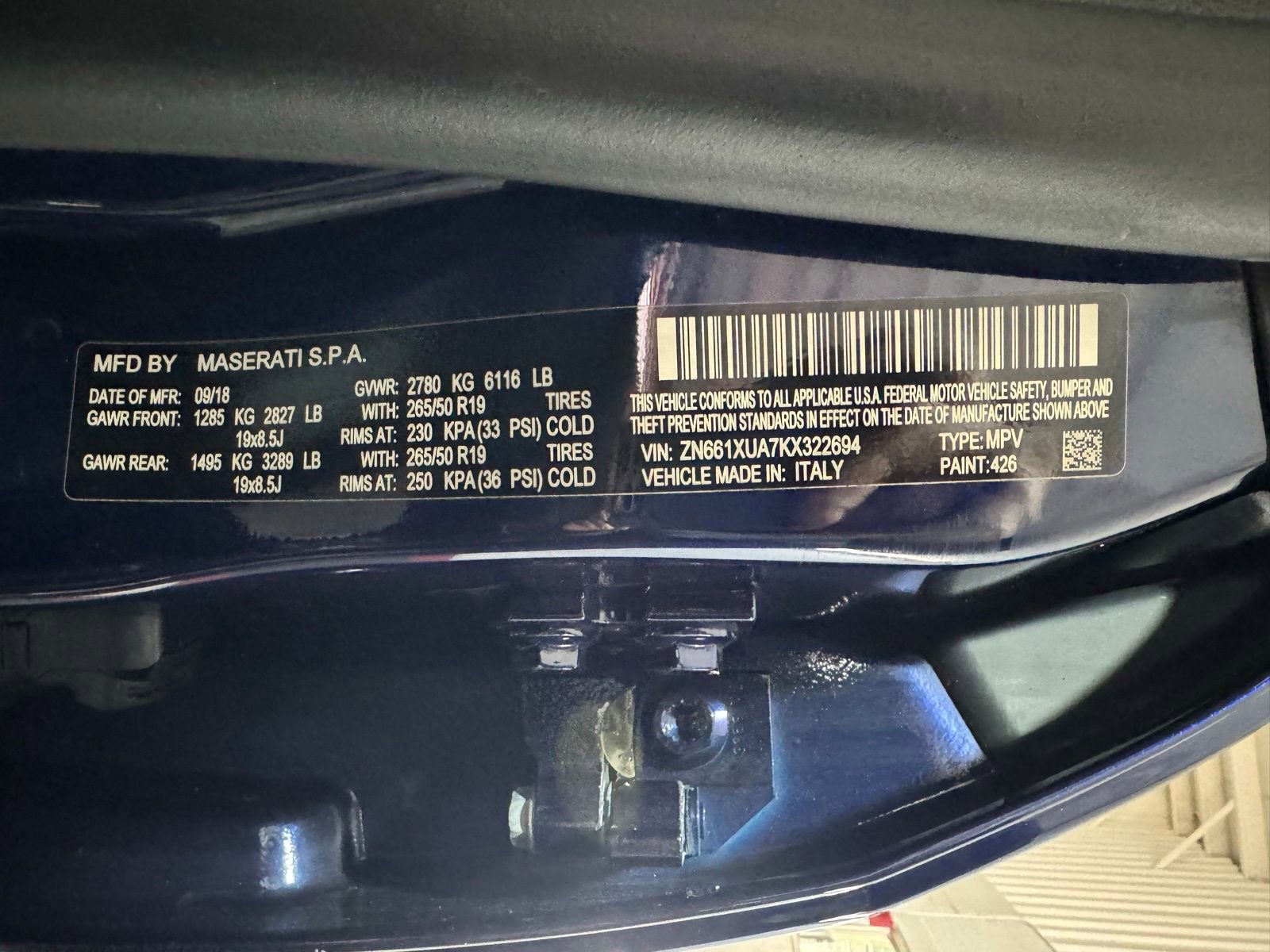 Used 2019 Maserati Levante image 25