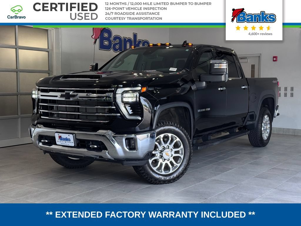 Certified 2024 Chevrolet Silverado 3500 LTZ w/ Snow Plow Prep/Camper Package AWD/4WD image 1