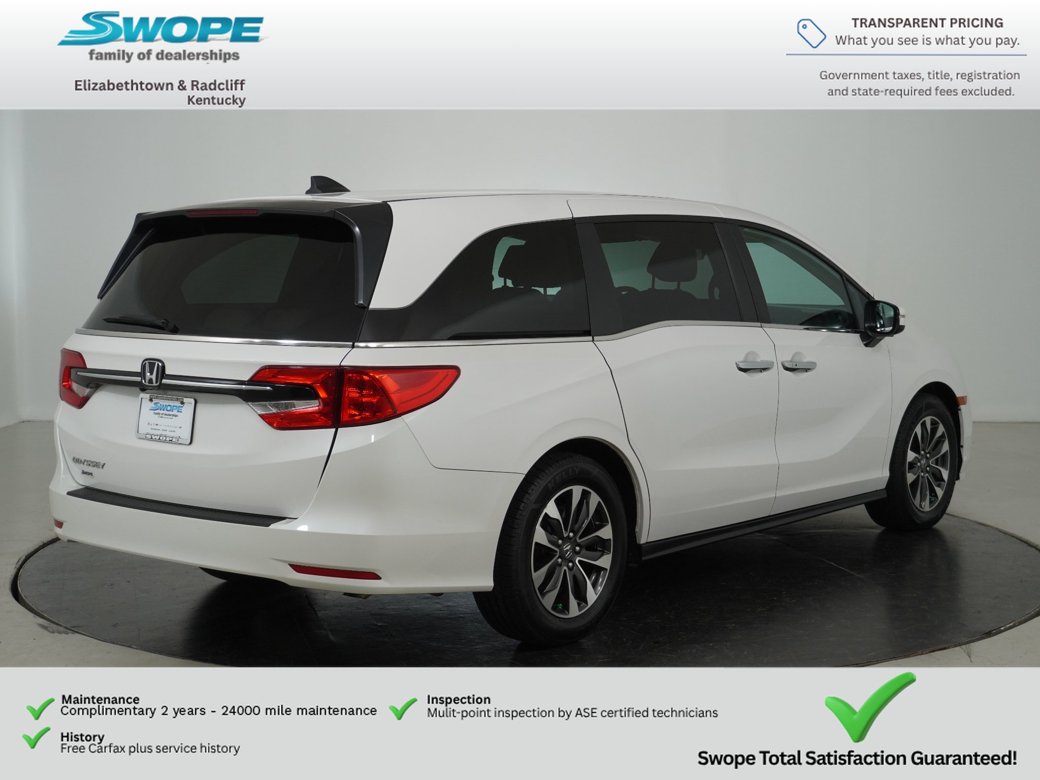 Used 2024 Honda Odyssey EX-L image 3