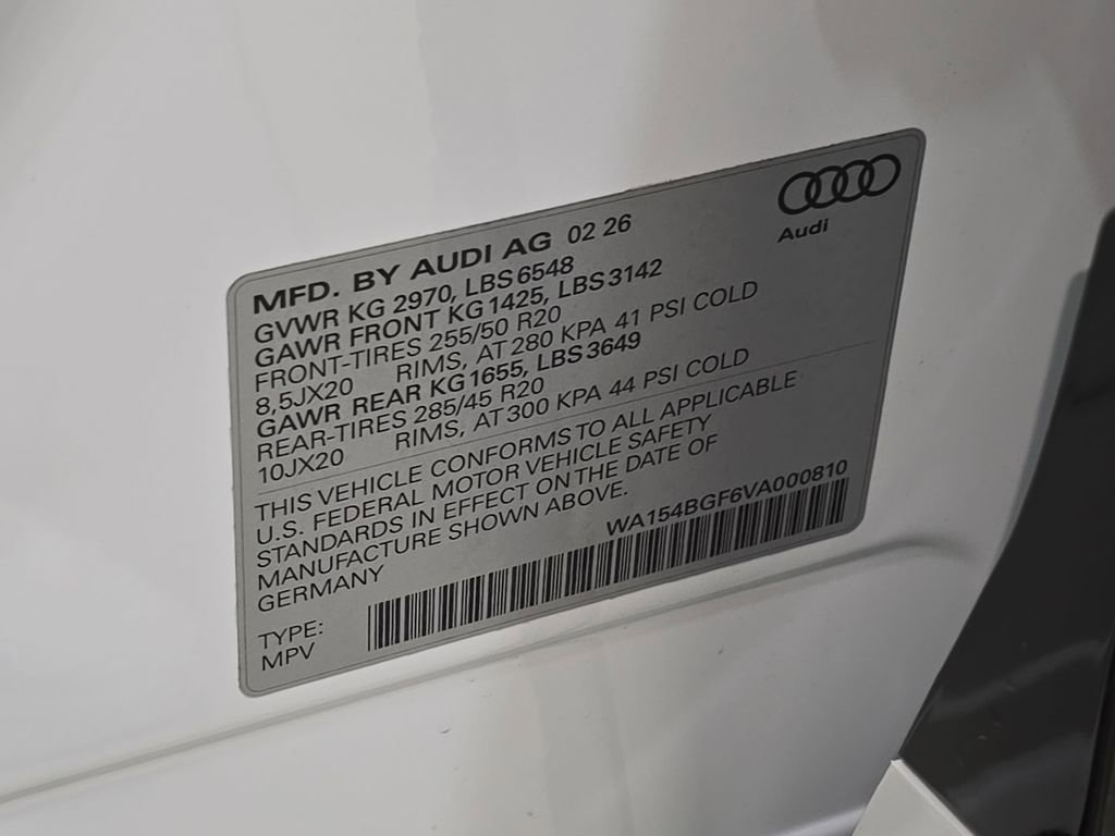 New 2027 Audi Q6 e-tron Premium Plus AWD/4WD image 34