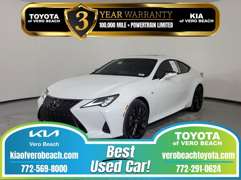 Used 2024 Lexus RC 350 F Sport w/ Navigation Package