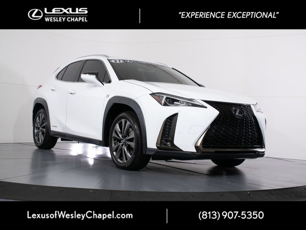 Used 2021 Lexus UX 250h F Sport w/ F Sport Premium Package AWD/4WD video 1