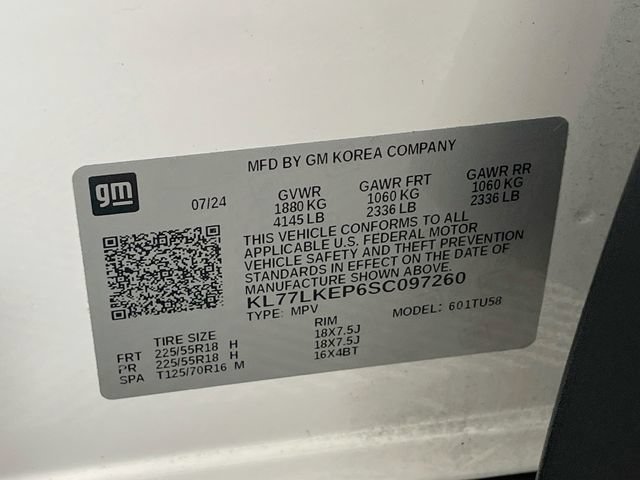 Used 2025 Chevrolet Trax ACTIV w/ Sunroof Package FWD image 32