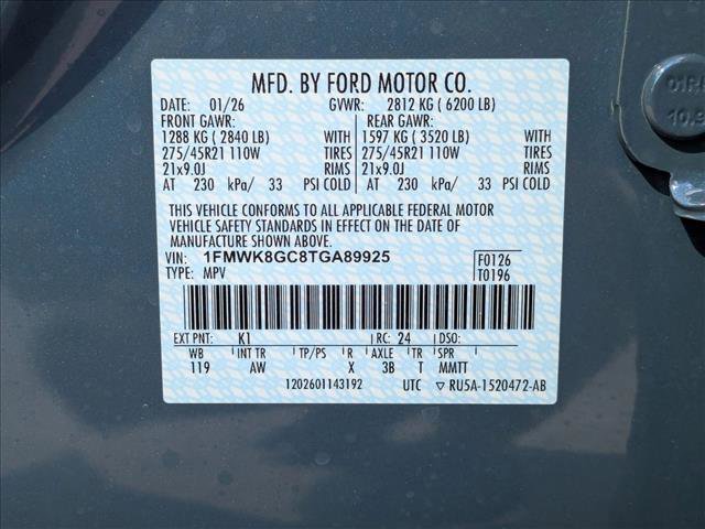 New 2026 Ford Explorer ST w/ Sun And Sound Package image 17