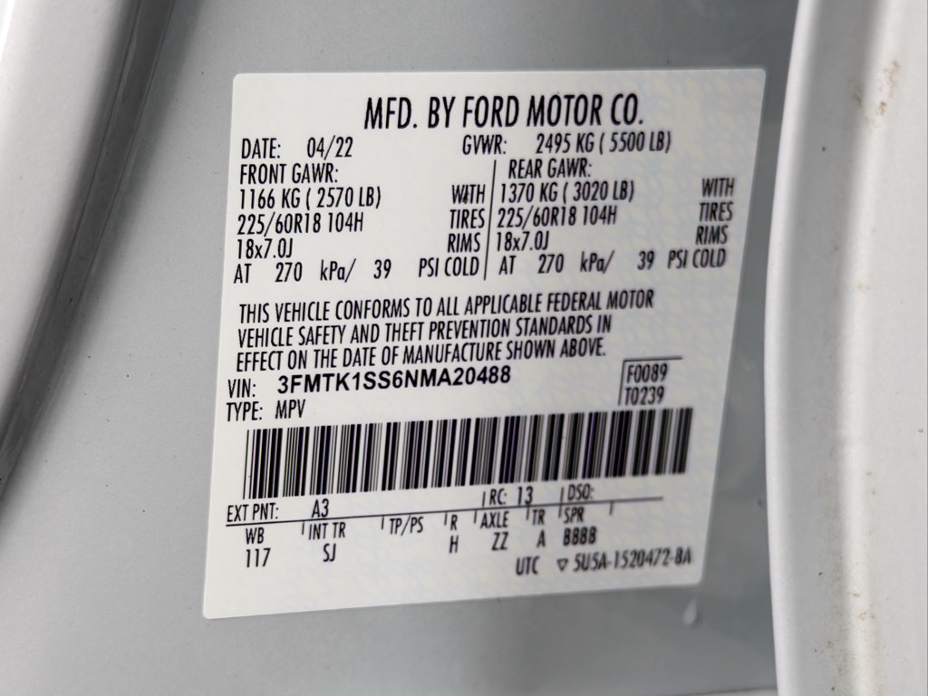 Used 2022 Ford Mustang Mach-E Select AWD/4WD image 30