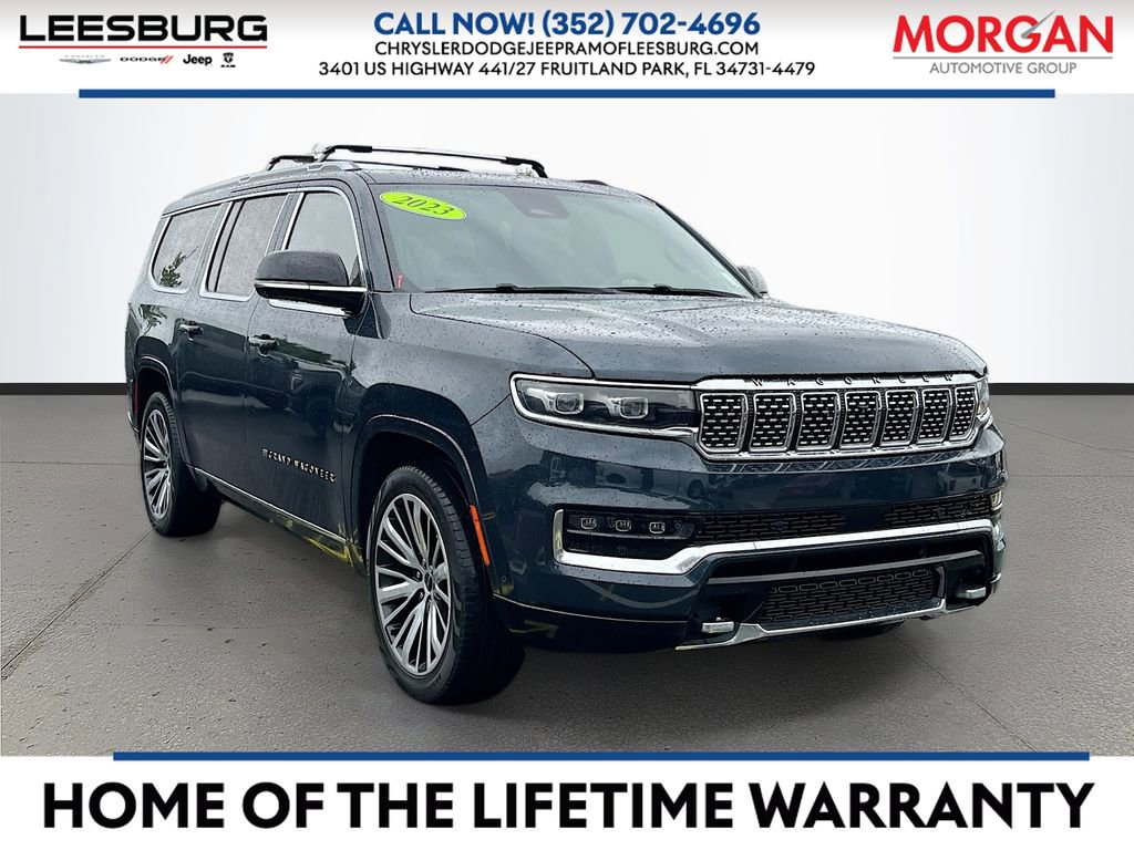 Certified 2023 Jeep Grand Wagoneer L Series III w/ Rear Seat Video Group 1 image 1