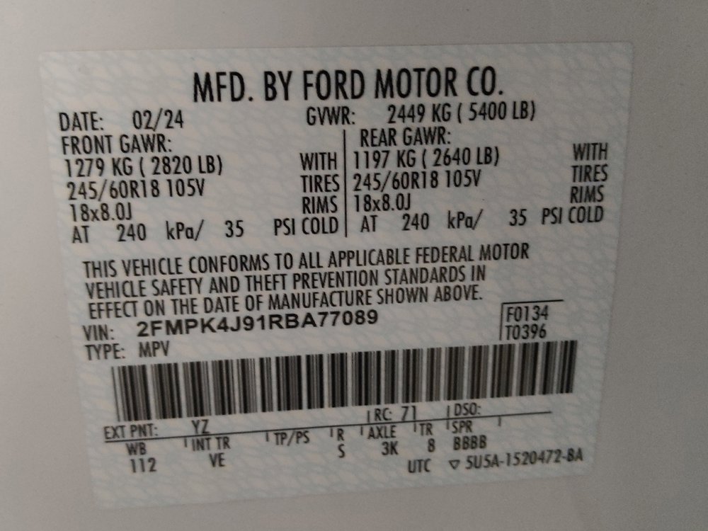 Used 2024 Ford Edge SEL image 33