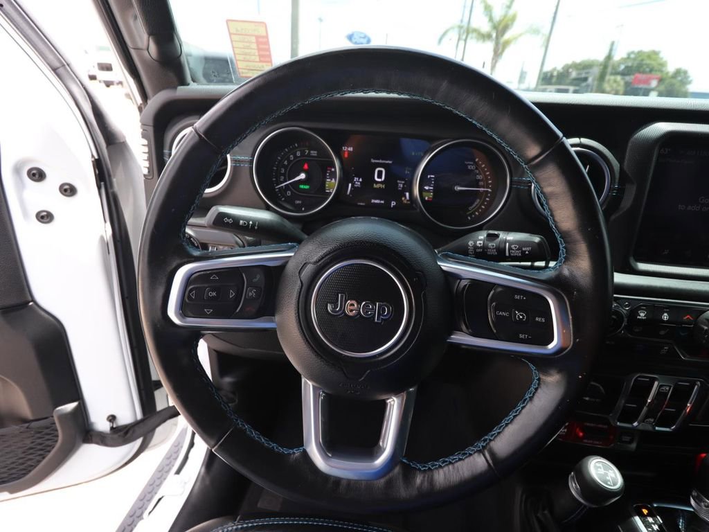 Used 2021 Jeep Wrangler Unlimited Rubicon 4xe w/ Cold Weather Group AWD/4WD image 18