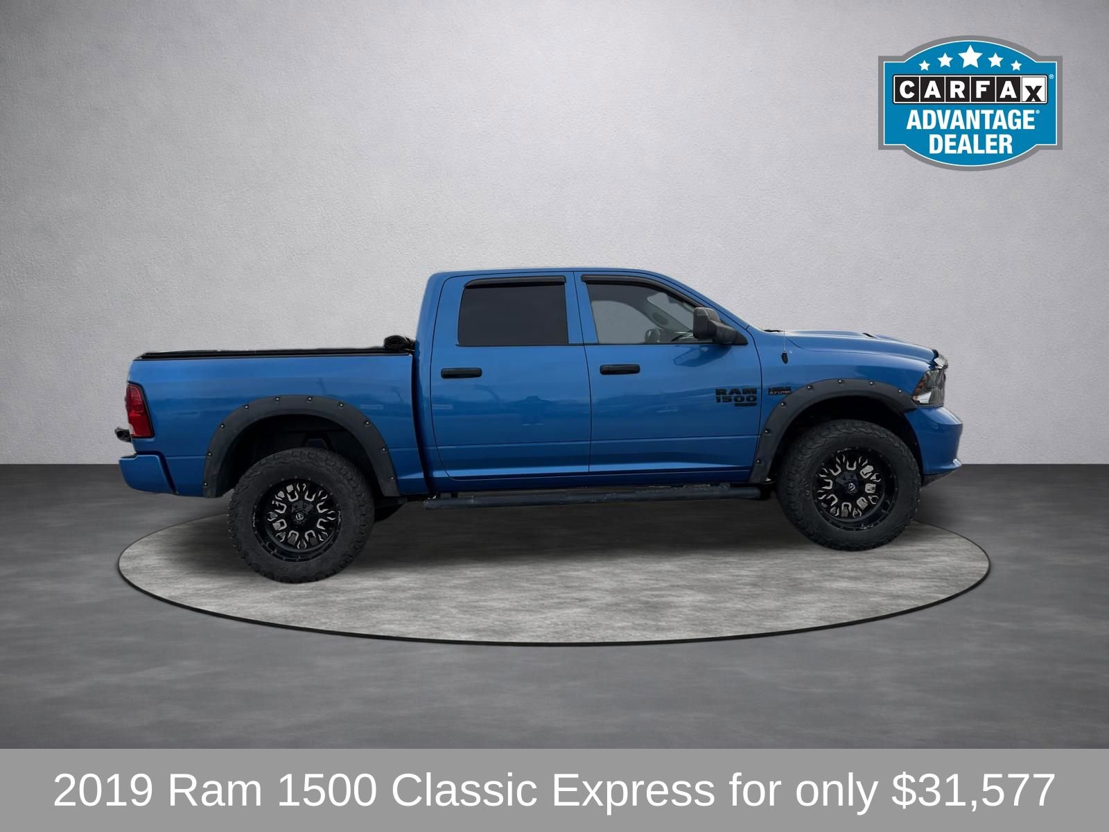 Used 2019 RAM 1500 Express w/ Hydro Blue Sport Package AWD/4WD image 2