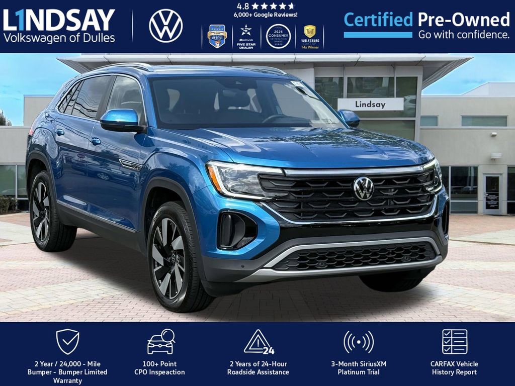 Certified 2024 Volkswagen Atlas Cross Sport SEL