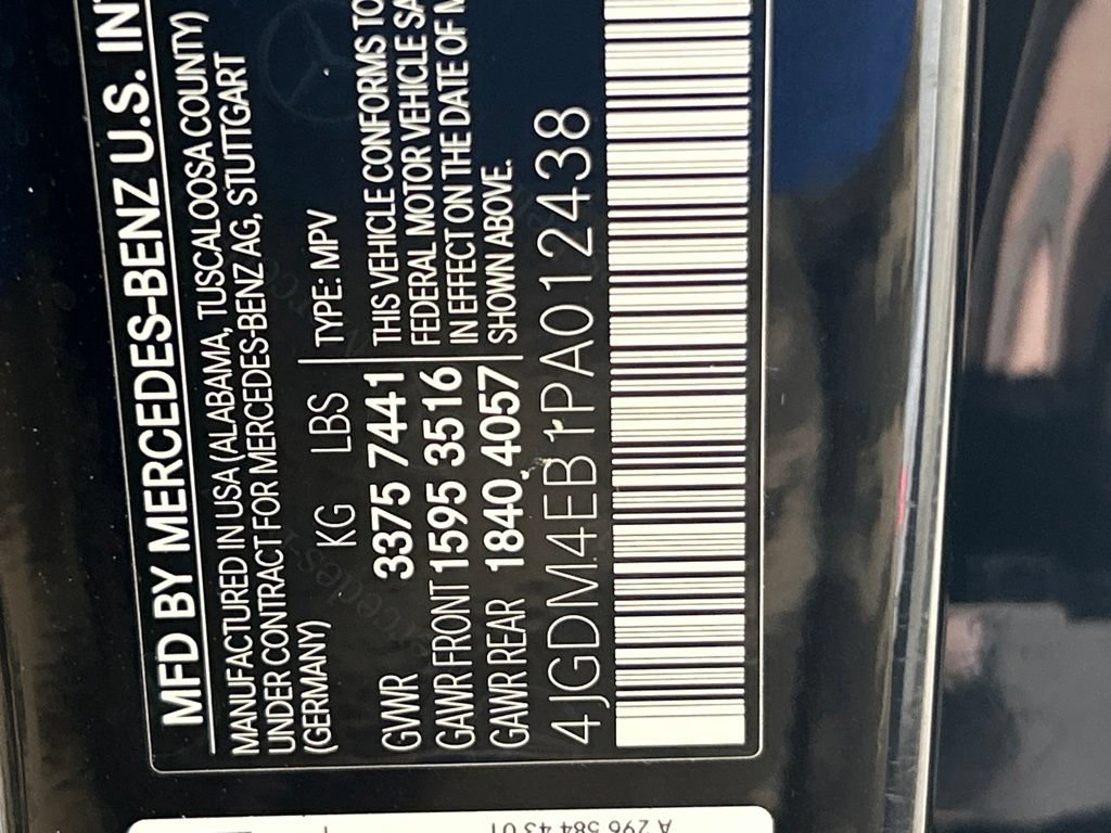 Used 2023 Mercedes-Benz EQS 580 4MATIC SUV image 45