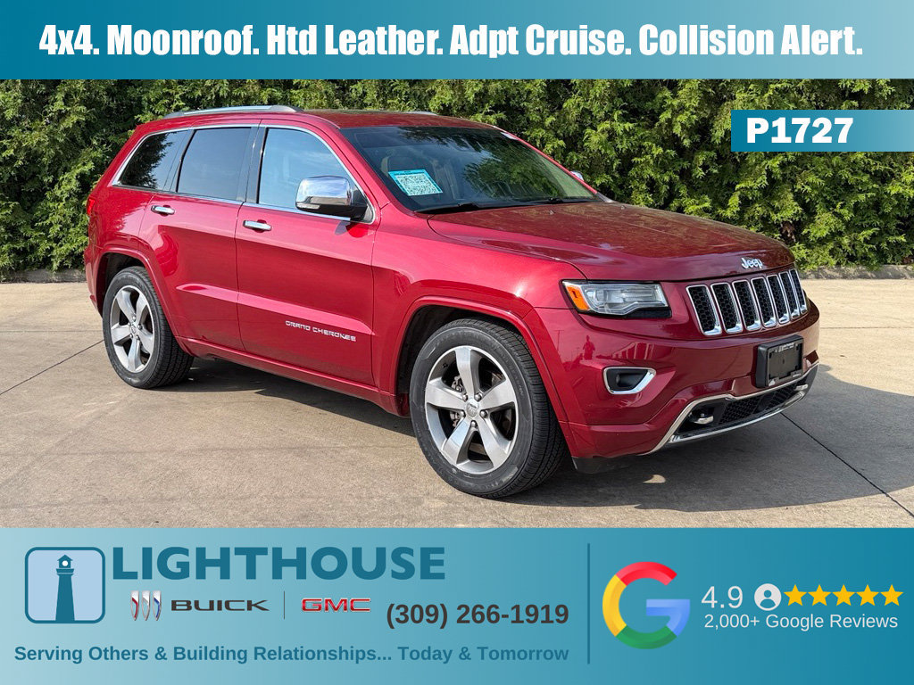 Used 2014 Jeep Grand Cherokee Overland w/ Advanced Technology Group AWD/4WD image 1