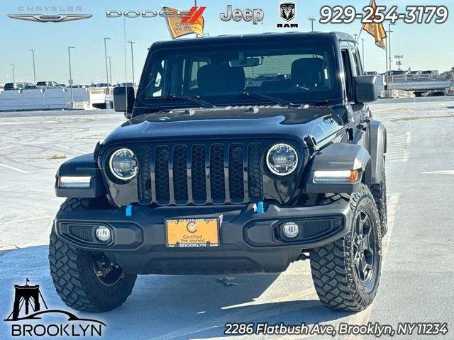 Certified 2023 Jeep Wrangler Unlimited w/ Cold Weather Group AWD/4WD image 1